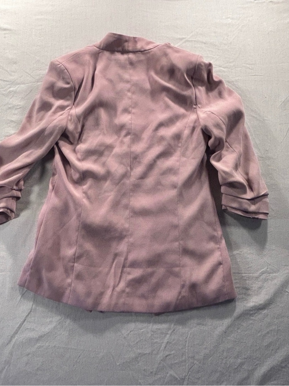 Mod Ref Dusty Rose Open-Front Blazer - Picture 6 of 8